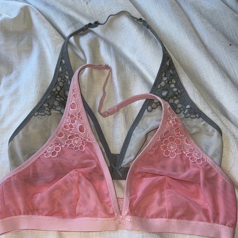 Aerie halter bralettes